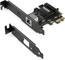 5Gb PCIe Network Card, YuanLey 5G Base-T PCI Express Ethernet Adapter with RTL81