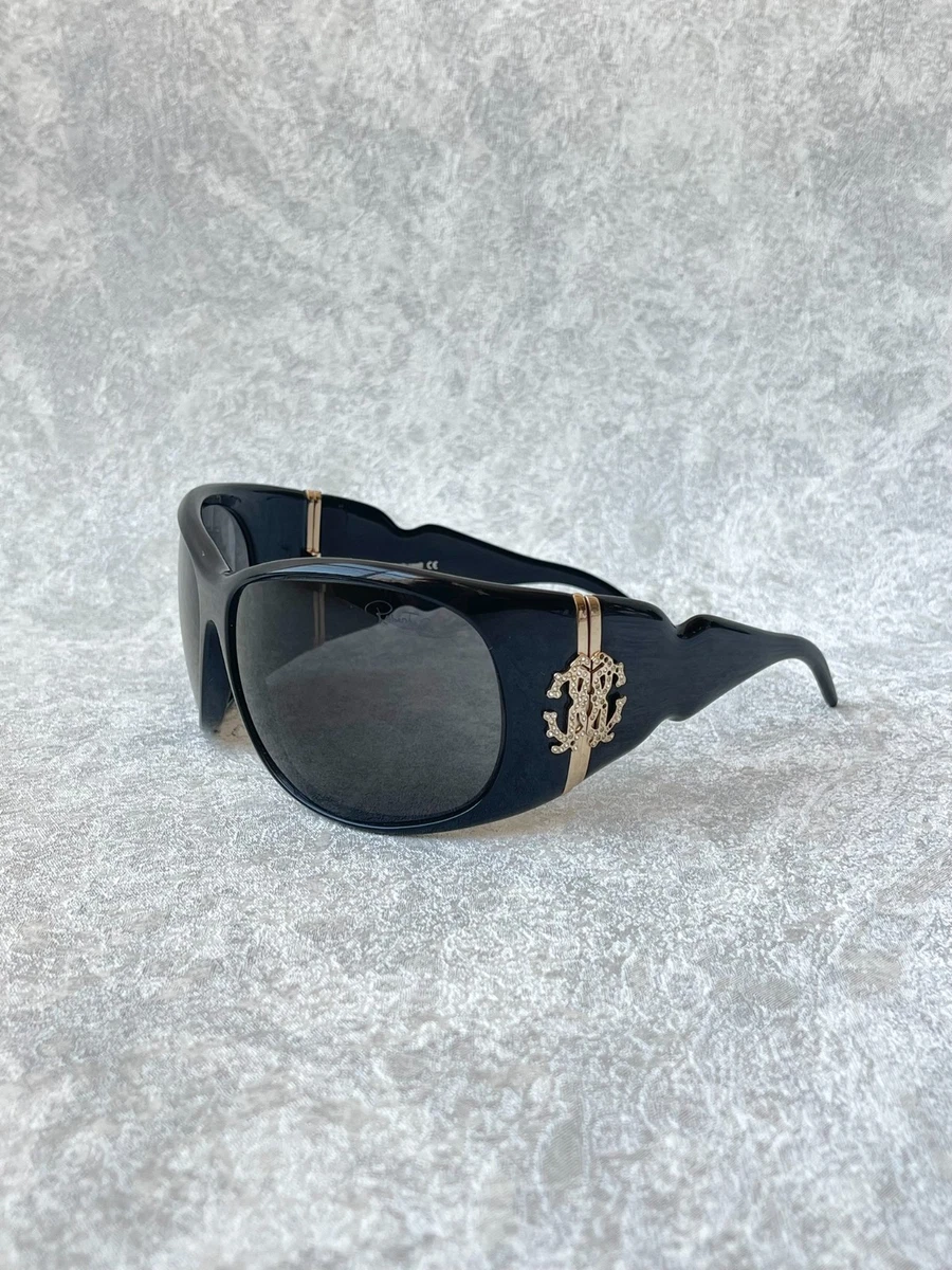 Roberto Cavalli Gold Shield Sunglasses for Women for sale | eBay display picture 3