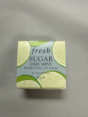 Fresh Sugar LIME MINT Hydrating Lip Balm 0.21 oz / 6 g NIB
