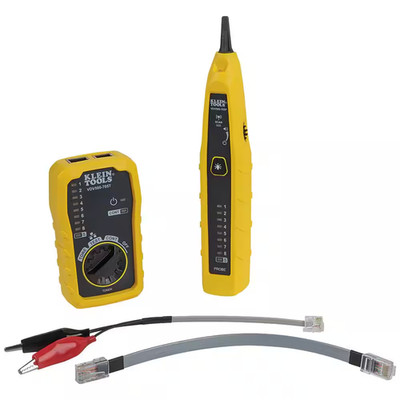 Tone and Probe Tester and Wire Tracer Set, (Ethernet Rj45/Data/Voice/Video)