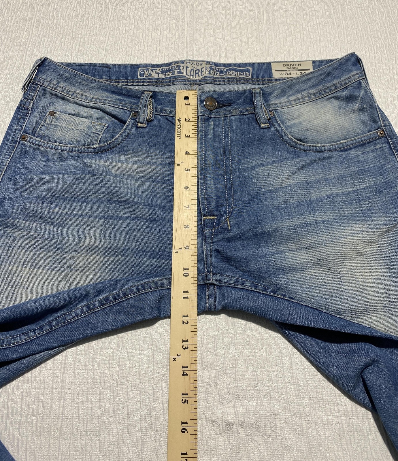 Buffalo David Bitton Driven Basic Jeans Mens 34x3… - image 13