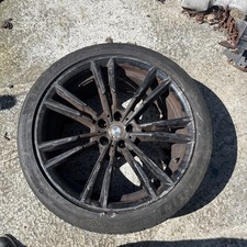 GENUINE BMW M5 F90 20" 9.5J FRONT BLACK 706M ALLOY WHEEL 8073977 2020