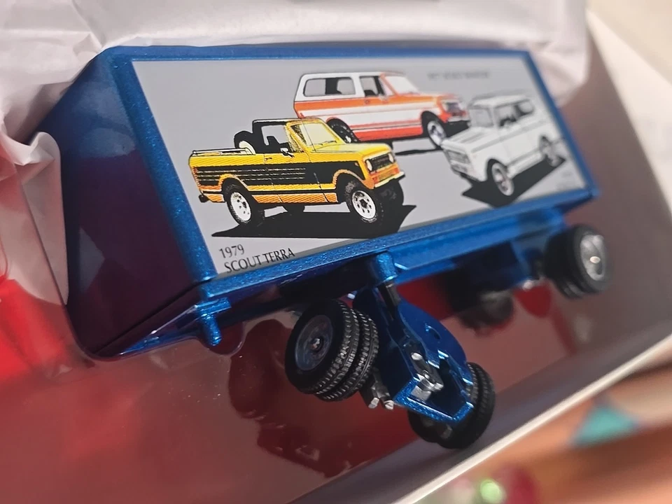 Winross Meet The Scout Truck Cosechadora Internacional Histórica Doble Cachorro En muy buen estado Foto 4 de 4