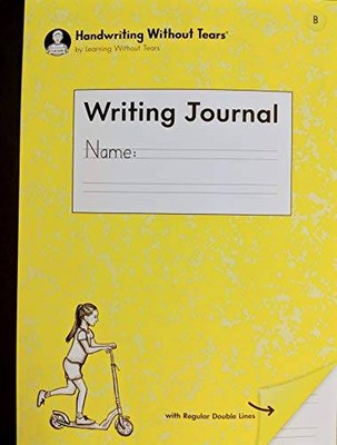 Handwriting Without Tears: Writing Journal with Regular Double Lines - VERY GOOD