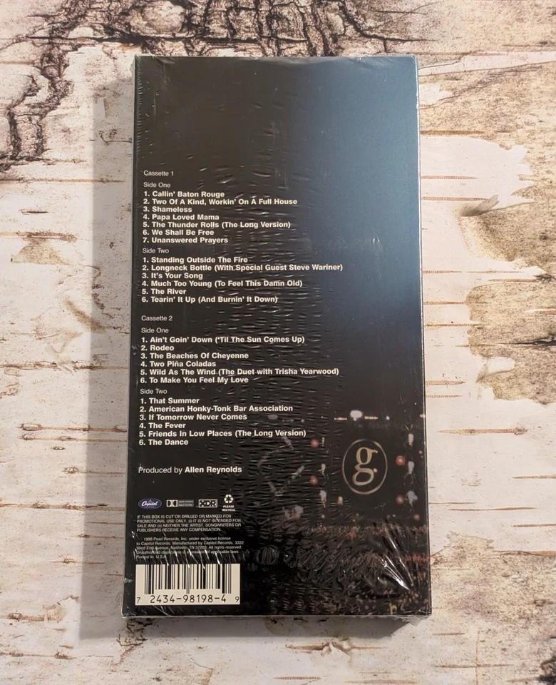 Garth Brooks - Double Live (1998 Two Cassette Tape Set) 90s Country - Sealed - Image 2 of 4