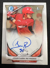 JONATHAN REYNOSO Reds 2014 Bowman Chrome Prospects Rookie Card RC AUTO #BCAP-JRE