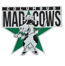 Columbus Mad Cows Defunct Hockey Team Mens Polo XS-6XL, LT-4XLT New