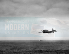 Ryan Navion Fireball FR-1  in flight -  US Navy - Original photo