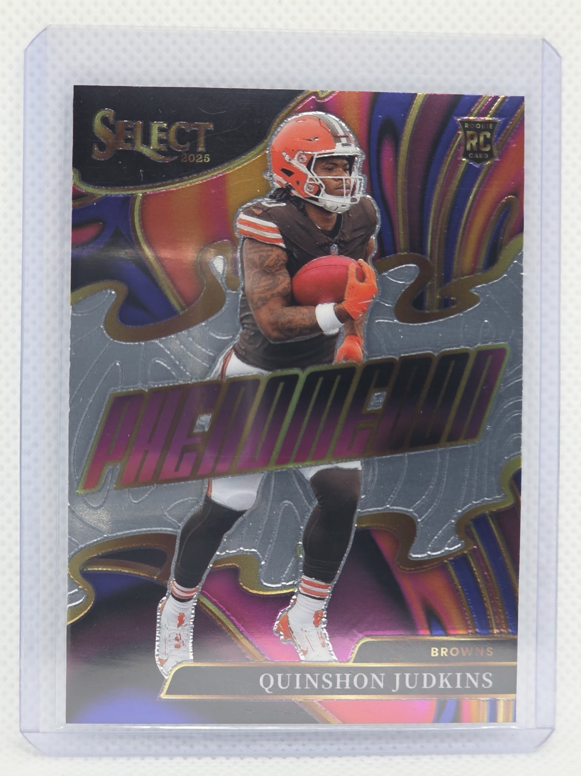 2025 Panini Select - Phenomenon Quinshon Judkins #6 (RC)