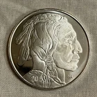 2022 Indian Head Buffalo USA 1 troy oz .999 Fine Silver Round HM