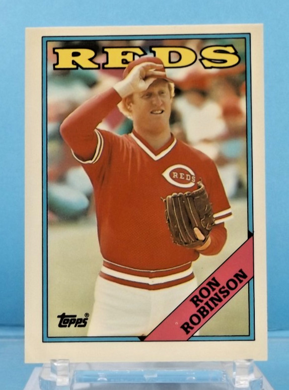 1988 Topps Tiffany #517 - Ron Robinson - Cincinnati Reds - Near Mint