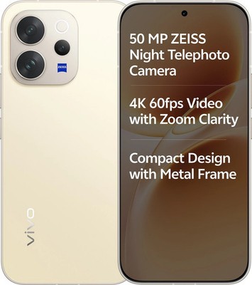 Vivo V70 5G (12GB+256GB Yellow ) Snapdragon  7 Gen 4  Processor Global Version.