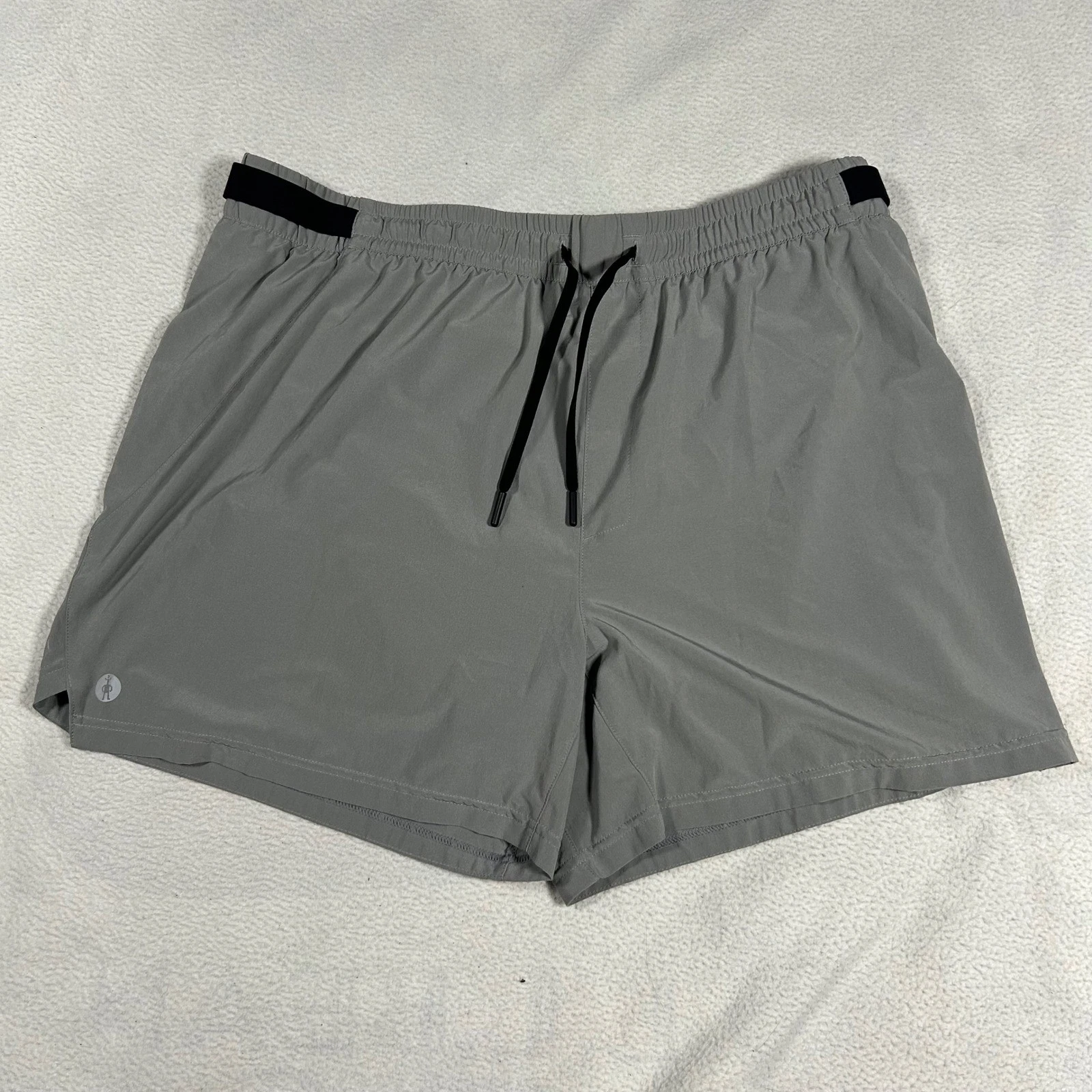 Smartwool Active Shorts Mens XL Gray Merino Wool Blend Liner Running Athletic