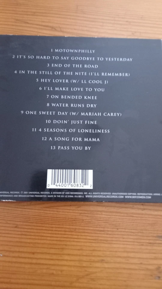 Boyz II Men: Legacy: Greatest Hits Collection CD - Bild 2 von 2