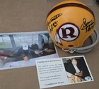 Washington Redskins Autographed Mini Helmet