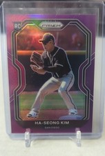 2021 Panini Prizm - Tier II Ha-Seong Kim #178 Purple Prizm (RC)