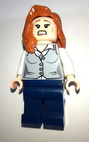 LEGO Super Heroes Lois Lane sh0075 Minifigure From Set 76009 Black Zero Escape