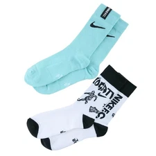 Nike Men's FC Essential Crew SNKR SOX Socks - CV4248 902 - Multi - L (8-12) NWT