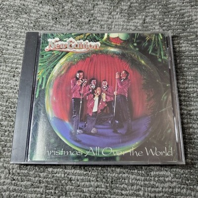 New Edition   Christmas All Over the World CD 1985 BMG Club R&B Soul MCA