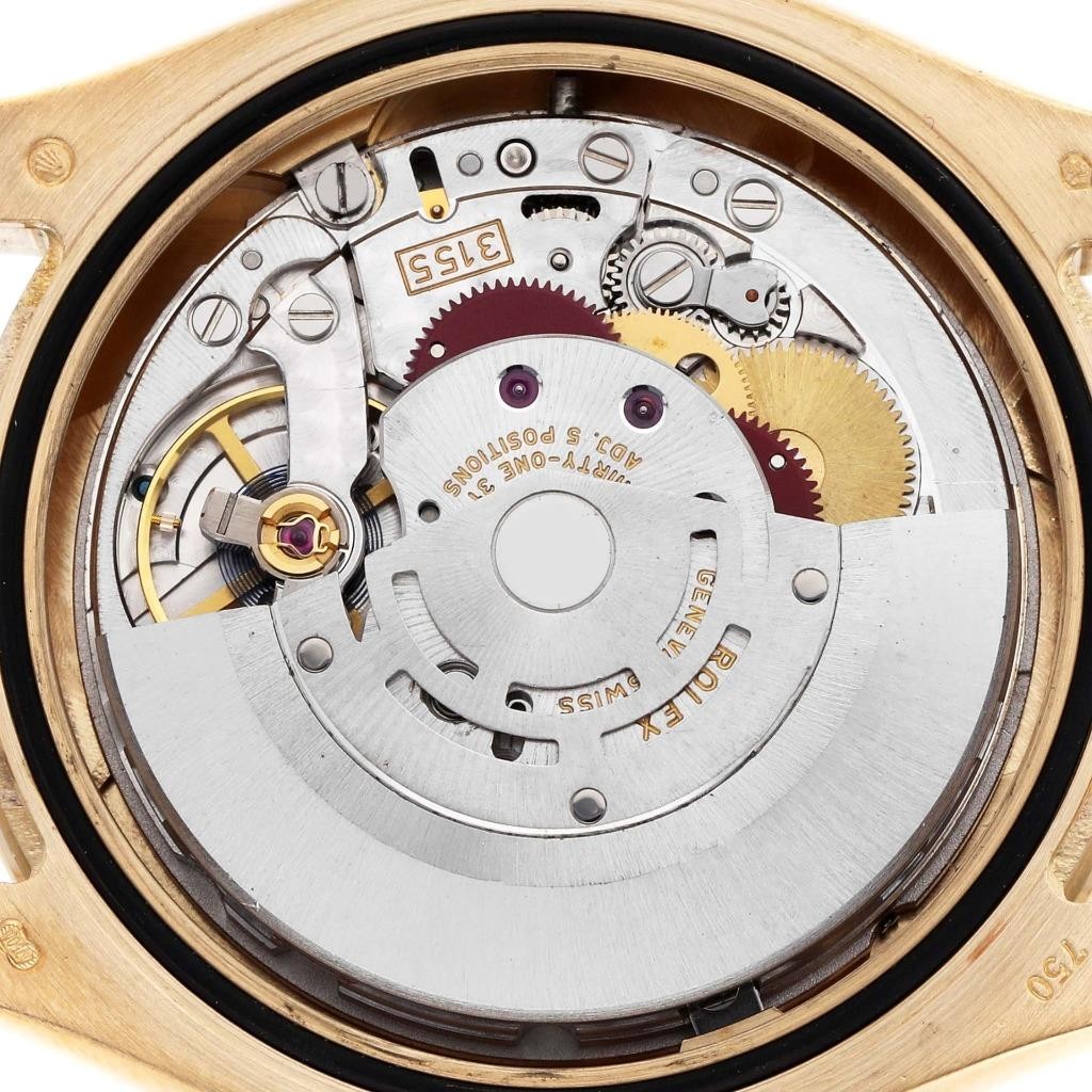 Rolex Day-Date Masterpiece White Yellow Rose Gold Diamond Watch