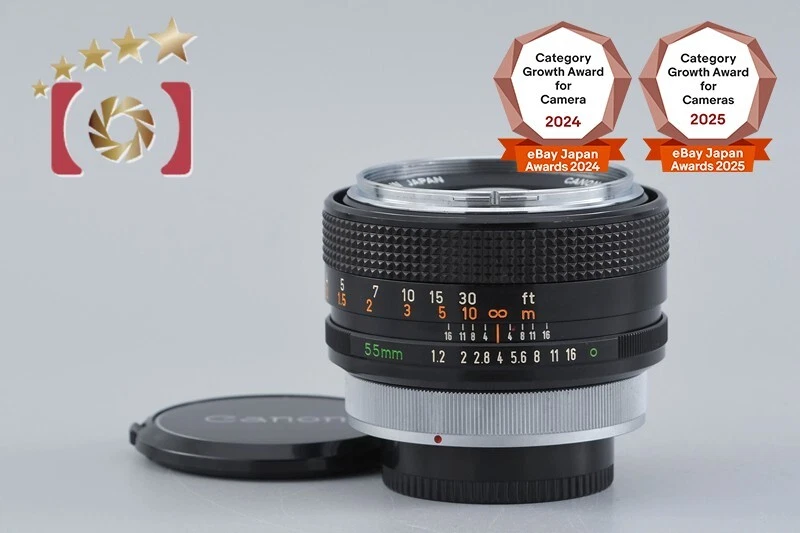 Objectif Canon FL 55mm F/1.2 – Made In Japan – Monture Manuelle Vintage