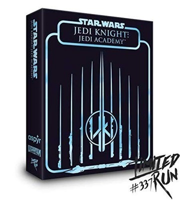 Limited Run #337 Star Wars Jedi Knight Jedi Academy Premium Edition PS4 MINT