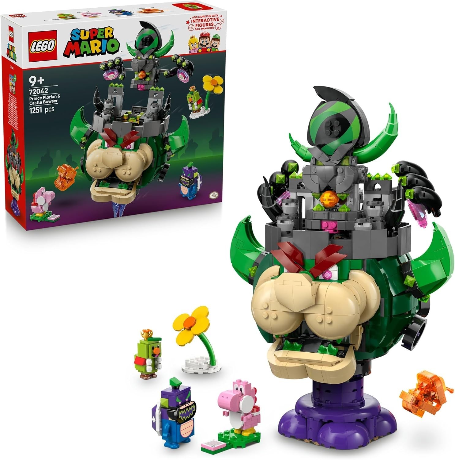 LEGO Super Mario: Prince Florian and Castle Bowser 72042