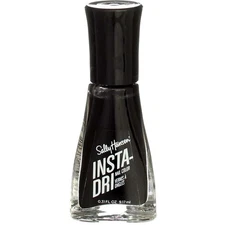 Sally Hansen Insta-Dri Nail Polish Liquid, Black to Black, 0.31 fl oz
