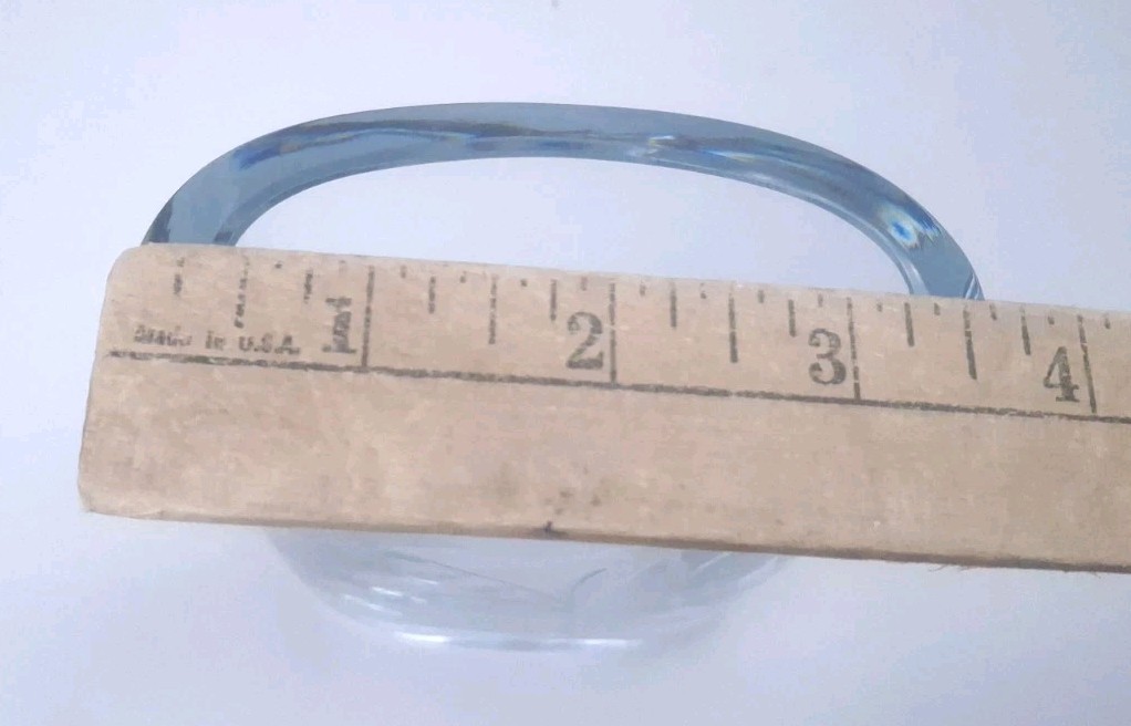 Vintage Stromberg Strombergshyttan Sweden Etched Studio Glass 5