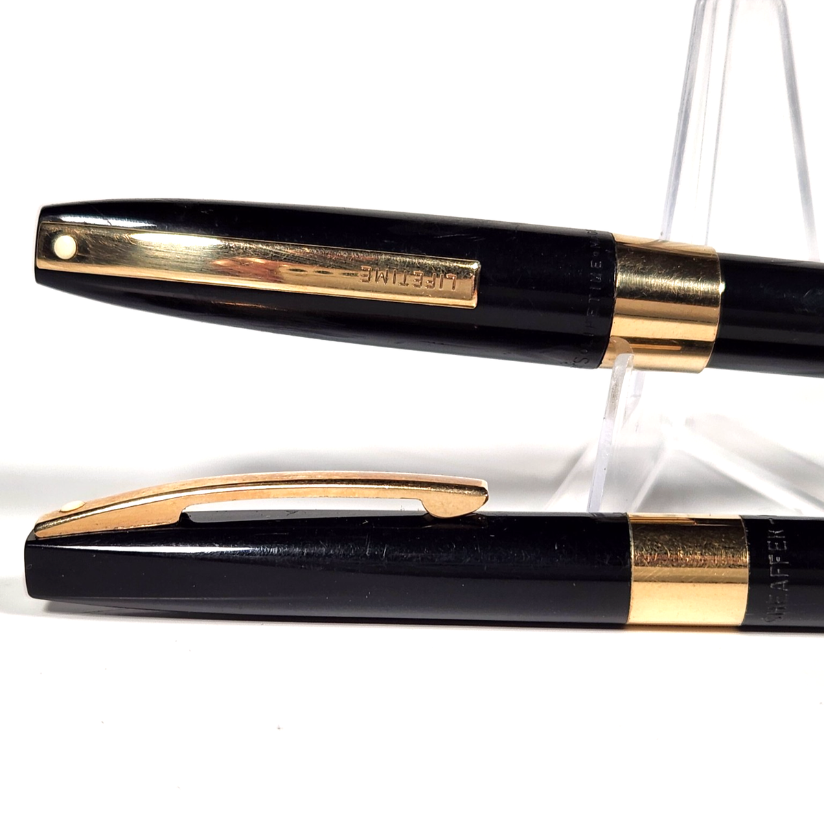Sheaffer Imperial 万年筆 14K White Dot USA Vtg Sheaffer Imperial Lifetime White Dot Fountaint Pen M 14K Nib
