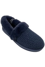Skechers Cozy Campfire Toasty Twinklers Vegan Rhinestone Slippers Navy