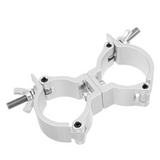 Durable Aluminum Alloy Stage Lighting Clamp with Double Lock for Truss Tubes