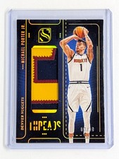 2024-25 Panini Silhouette Threads Holo Gold #31 Michael Porter Jr. /10 Nuggets