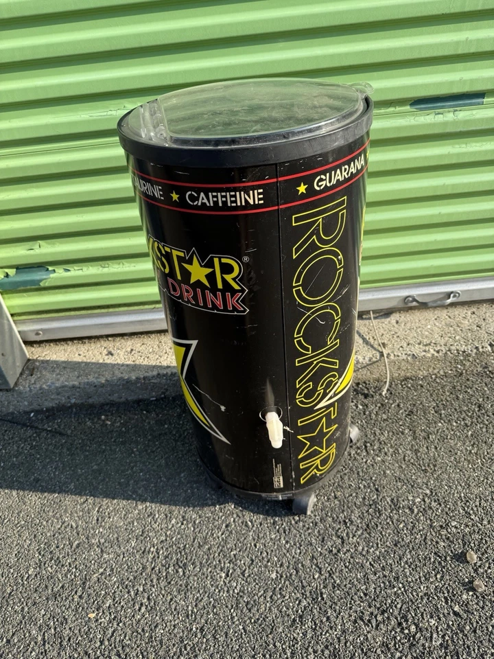 Enfriador de hielo Rockstar Energy Drink solo camioneta NJ Foto 3 de 4