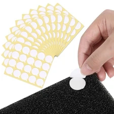 240Pcs Acoustic Foam Panels Tape Double Sided Removable Clear Sticker Heavy 