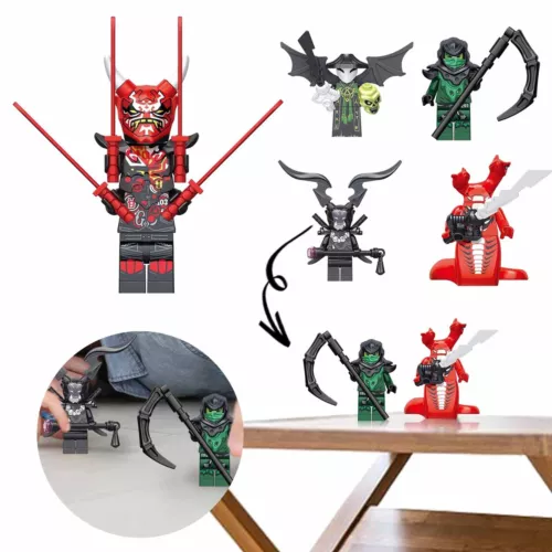 Ninjago Minifigur Bausteine Kinder Konstruktionsspielzeug Minifigur Geschenke - Bild 1 von 30