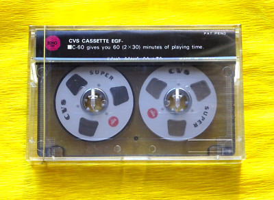 1x CVS EPF 60  REEL TO REEL Cassette Tape 1984 + OVP ++ SEALED ++ JAPAN ++