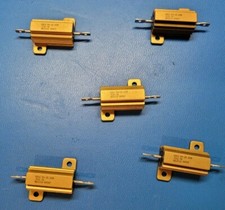  LOT of 5  Dale RH-25 25W 0.03Ohm 1 Resistor