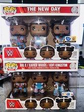 Funko Newday Pop WWE Big e Xavier Woods Kofi Toysrus FYE Exclusive