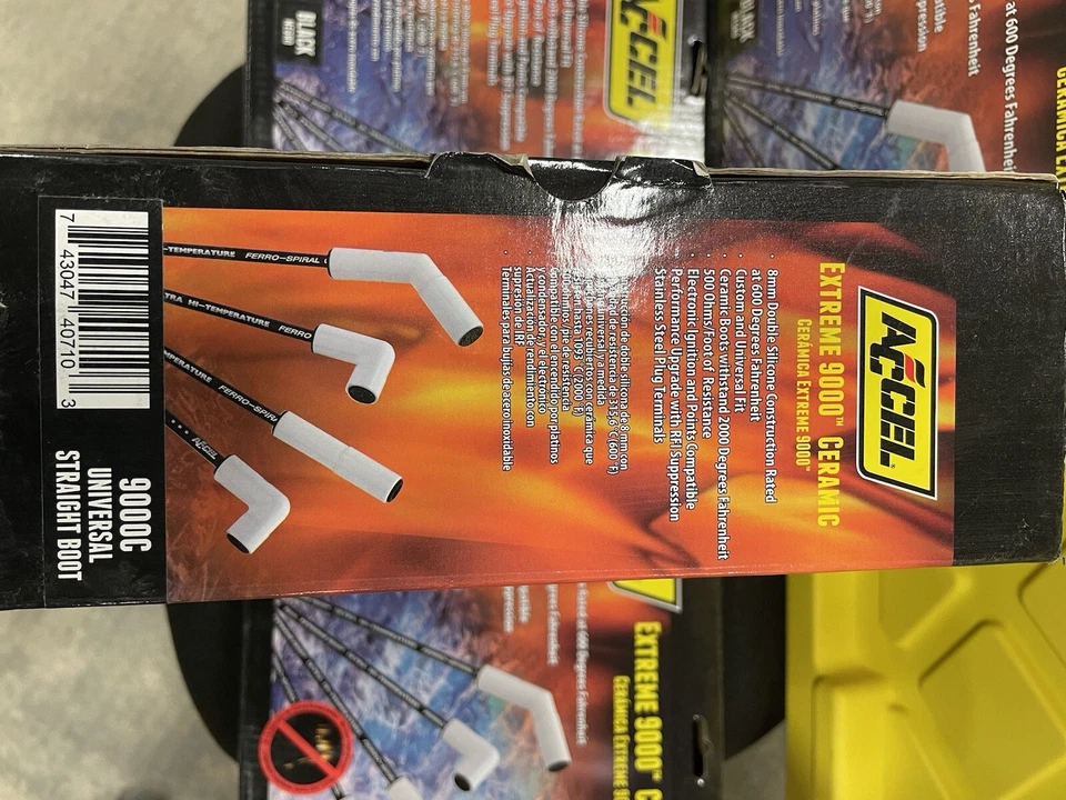 Accel 9000C Extreme 9000 Ceramic Boot Spark  Wire Set - Image 3 of 4