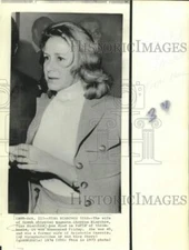 1974 Press Photo Greek Shipping Magnate Stavros Niarchos' Wife, Tina, Dies