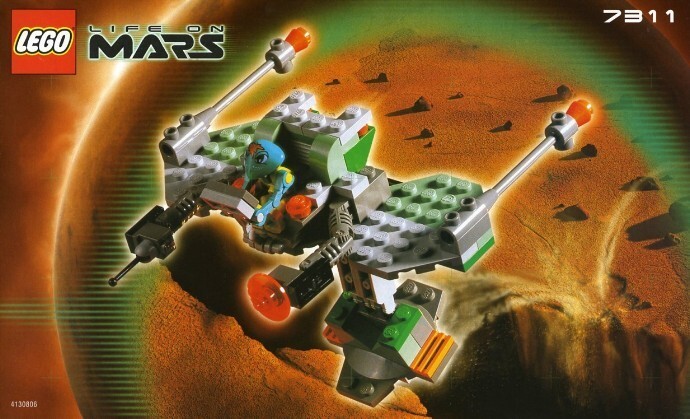 Lego 7311, RED PLANET CRUISER, Martian Altair, New in SEALED Box