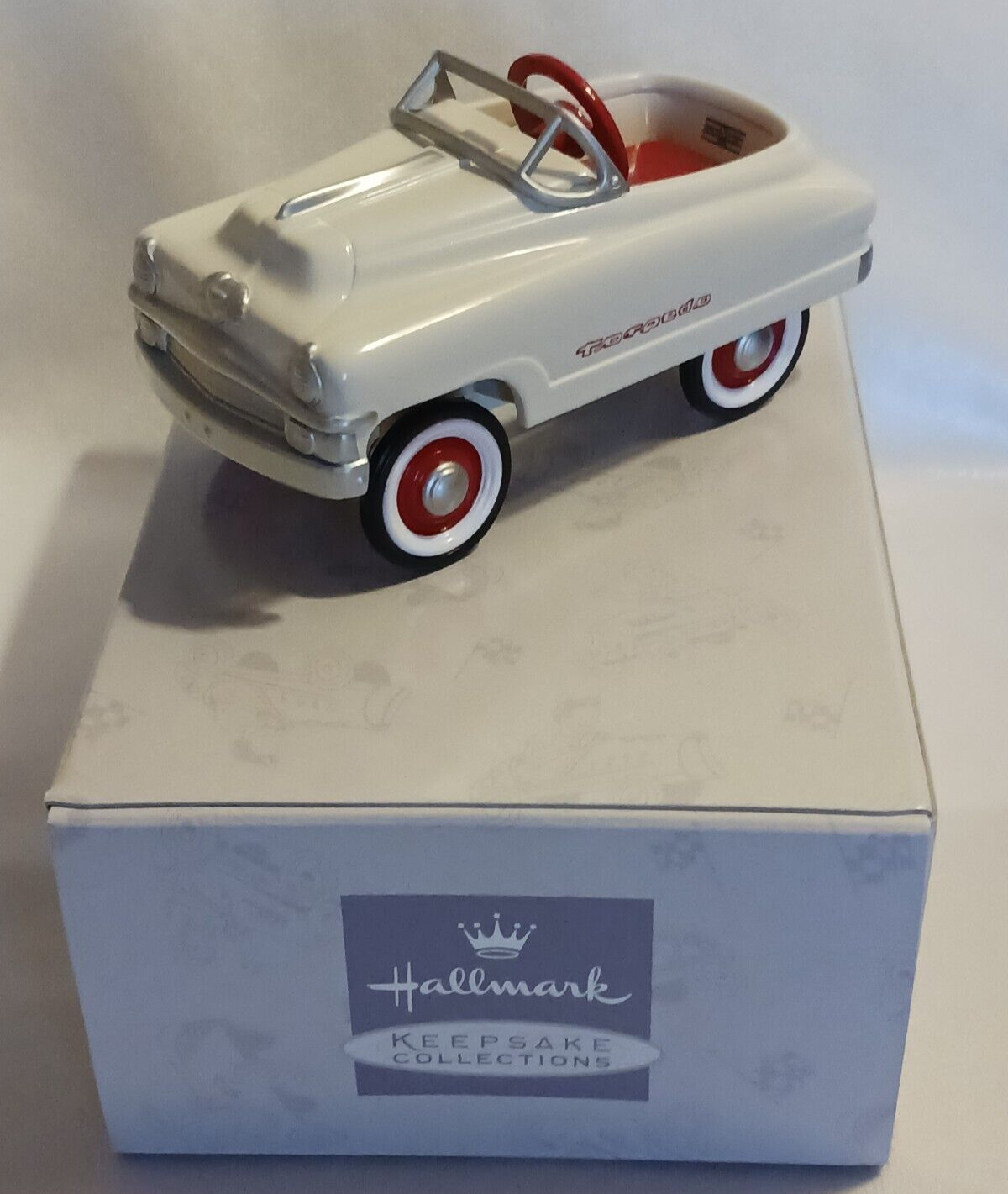 Hallmark VTG 1999 Mini Kiddie Car Classics 1950 Murray Torpedo Pedal Car;MIB/NIB thumbnail 3