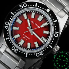 Seestern 62MAS 20ATM Genuine Ceramic NEW LUME Bezel 200m DIVER'S Watch 62MASRLS