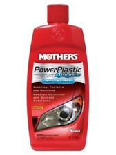 MOTHERS PLASTIC POLISH 4LIGHTS 08808 HEAD LIGHT LENS RESTORER