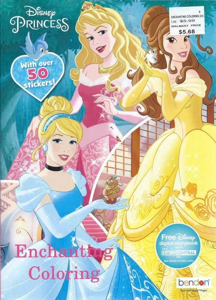 My First Big Coloring Book of Princesses: (Big Princess Colouring Book for Kids) [Book]