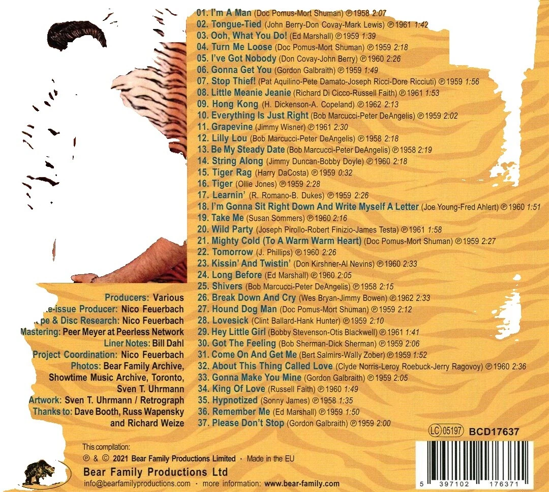 Fabian CD de Música Rock