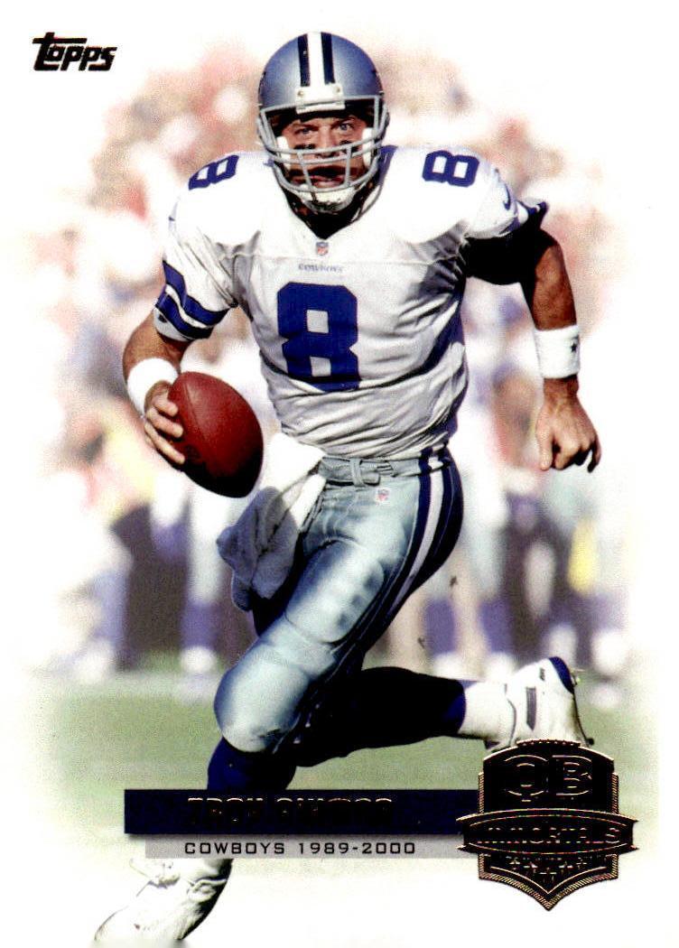 2012 Topps #QI-TA Troy Aikman QB Immortals