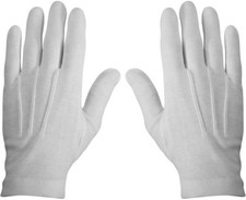 Rothco White Parade Gloves Tactical Cotton Dress Uniform