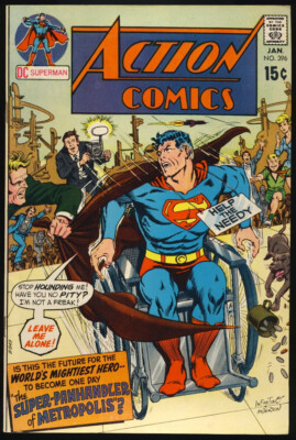 ACTION COMICS #396 1971 VF/NM 9.0 Super-Panhandler Of Metropolis ...